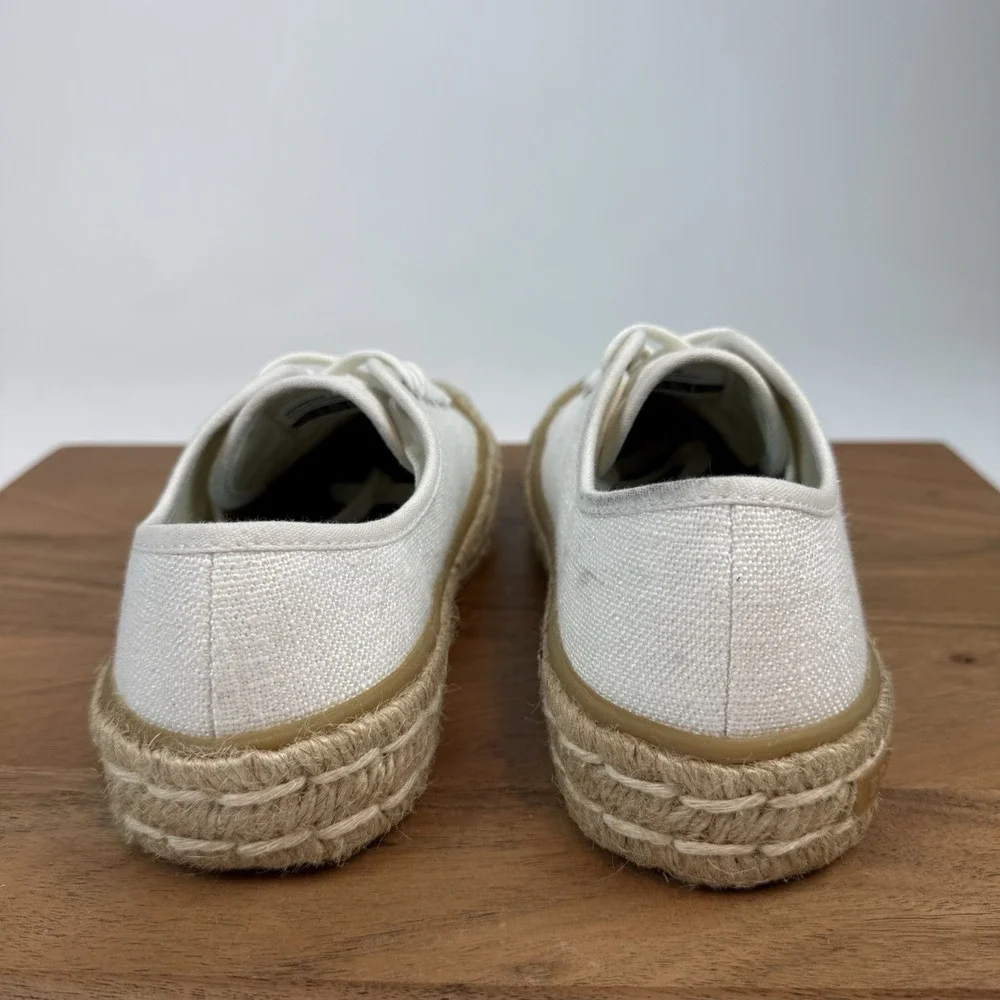 New Womens Seavees Coronado Espadrille Lace-Up Sneakers Shoes‎ Size 7 M